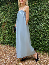 Load image into Gallery viewer, Bird and Knoll Grey/Blue Ida Maxi
